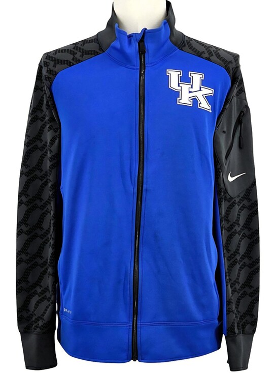 Nike Other - Y2K Nike Dri Fit Kentucky Wildcats Track Jacket Mens M Blue NCAA Full Zip